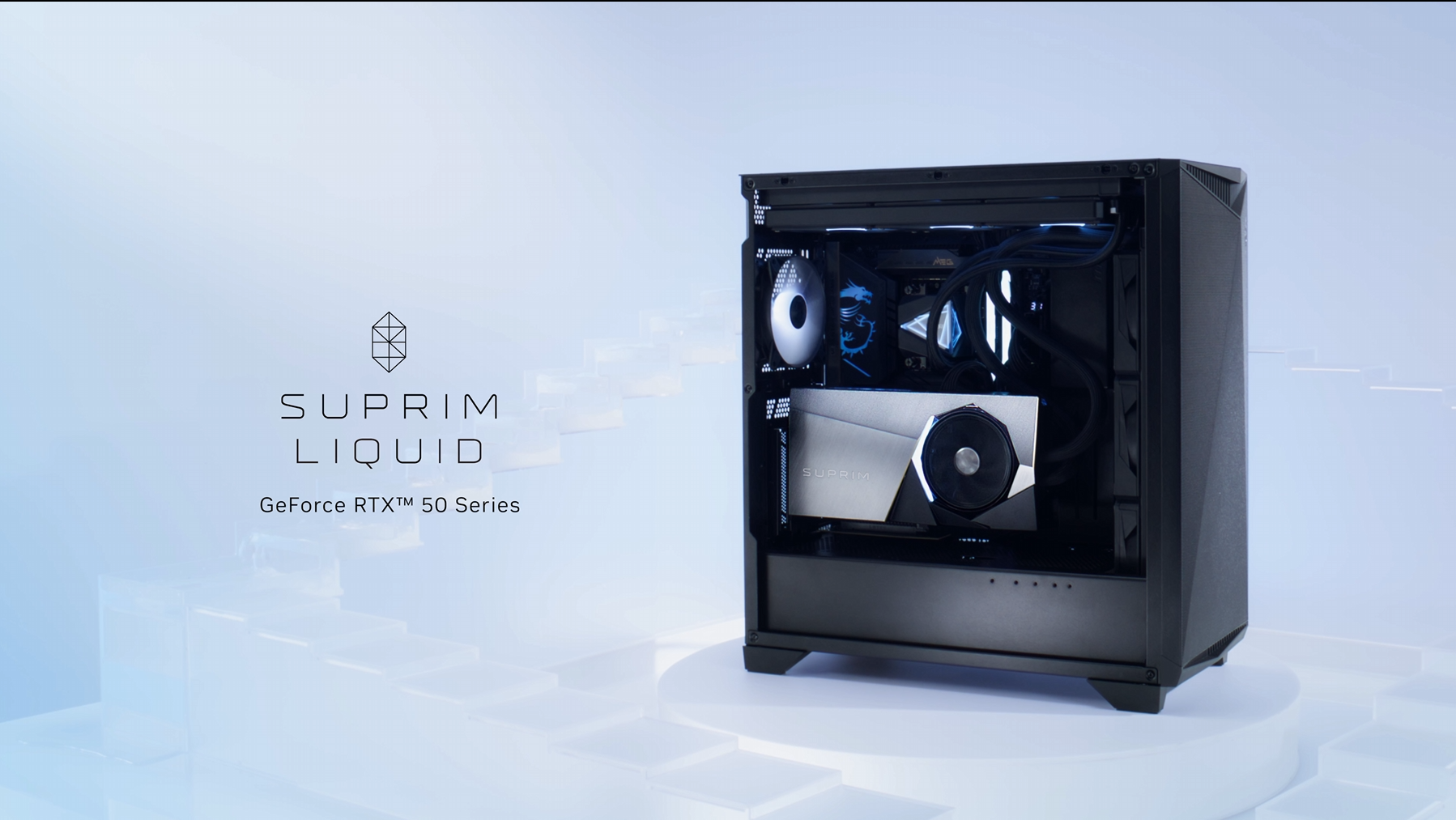 MSI Gaming RTX 5080 16G SUPRIM Liquid SOC Graphics Card (16GB